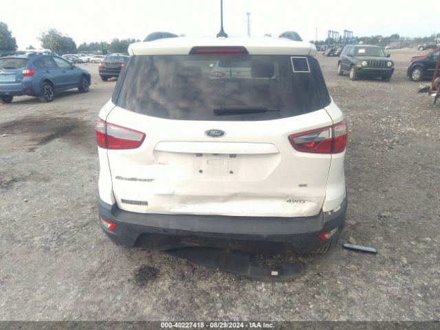 MAJ6S3GLXKC277008 Ford Ecosport Se