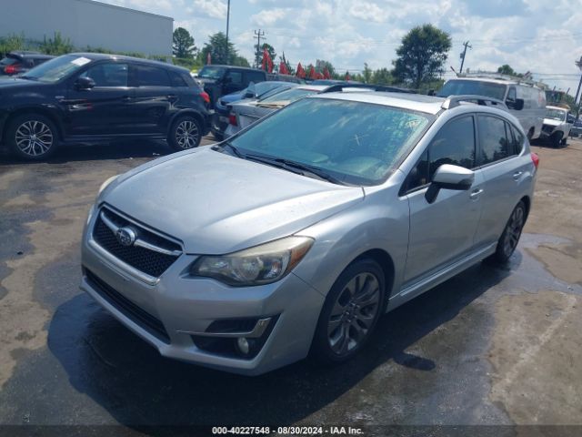 JF1GPAU65GH297587 Subaru Impreza 2.0i Sport Limited