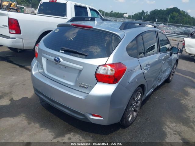 JF1GPAU65GH297587 Subaru Impreza 2.0i Sport Limited