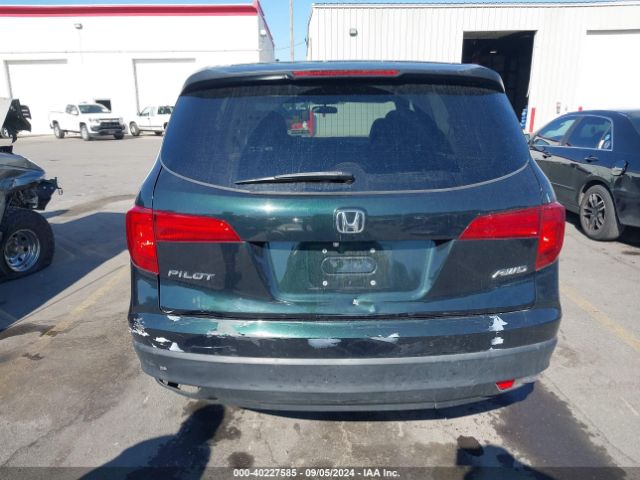 5FNYF6H13GB088300 Honda PILOT LX