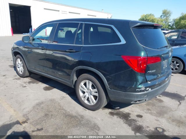 5FNYF6H13GB088300 Honda PILOT LX