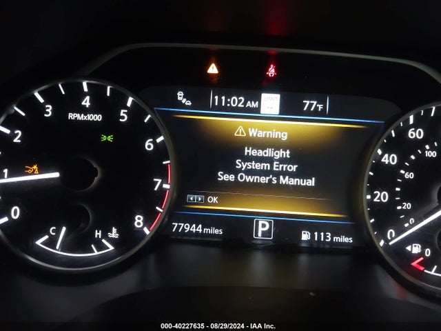 Nissan Maxima Sl Xtronic Cvt 2020 1N4AA6DV8LC363990 Image 7