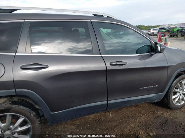 1C4PJLDB9JD561672 Jeep Cherokee Limited Fwd