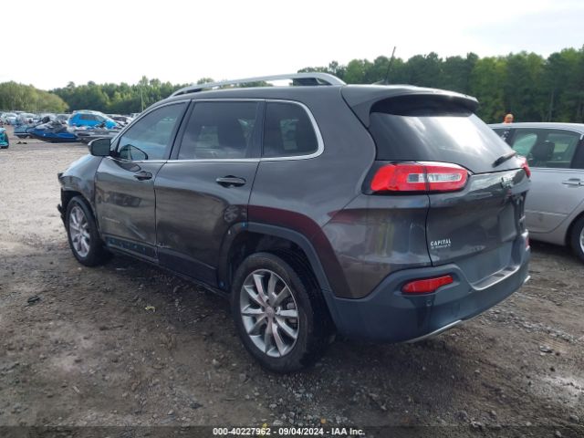 1C4PJLDB9JD561672 Jeep Cherokee Limited Fwd