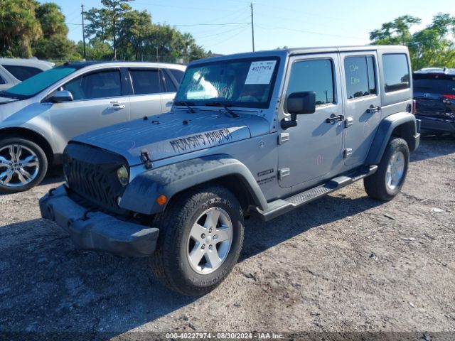 1C4BJWDG9GL107153 Jeep Wrangler Unlimited Sport