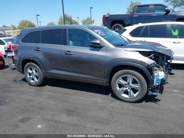 5TDYKRFH6FS070770 Toyota Highlander Limited V6