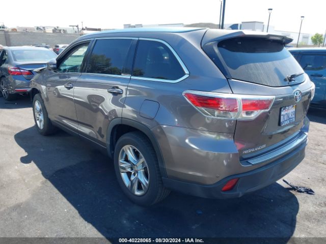 5TDYKRFH6FS070770 Toyota Highlander Limited V6