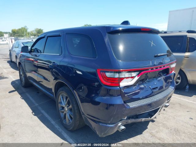 1C4RDHDG3JC132994 Dodge Durango Gt Rwd