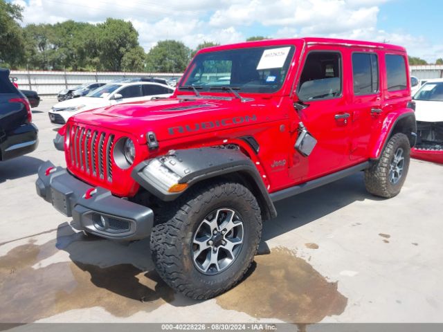 1C4HJXFG9NW192245 Jeep Wrangler Unlimited Rubicon 4x4