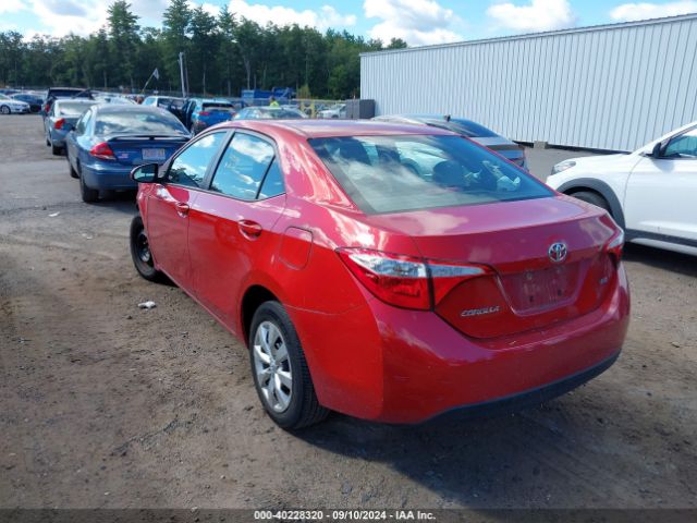 2T1BURHE9FC394453 Toyota COROLLA LE