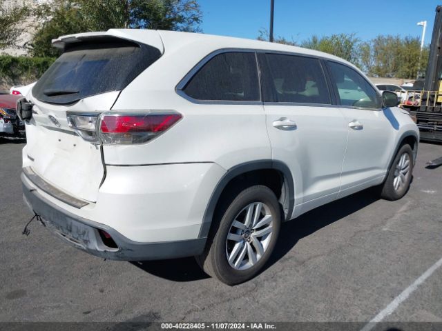 5TDZARFH5GS022492 Toyota Highlander Le