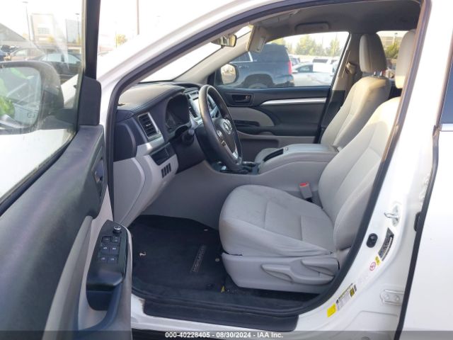 5TDZARFH5GS022492 Toyota Highlander Le