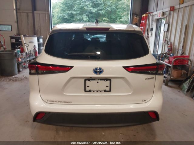 5TDBBRCH1PS568774 Toyota Highlander Hybrid Le