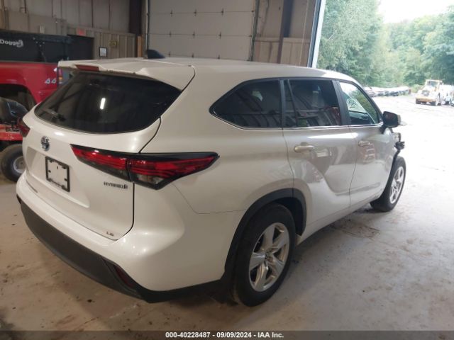 5TDBBRCH1PS568774 Toyota Highlander Hybrid Le