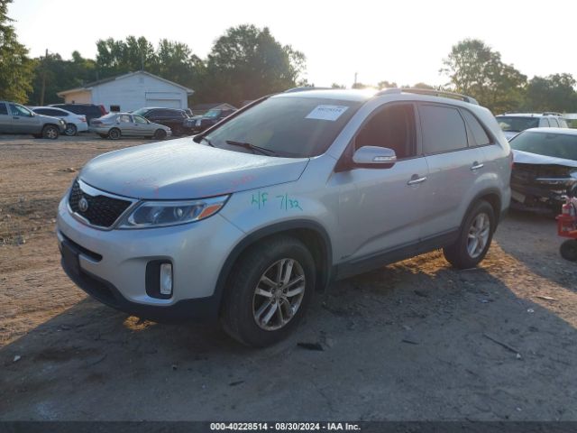 5XYKTCA66EG441704 KIA SORENTO LX