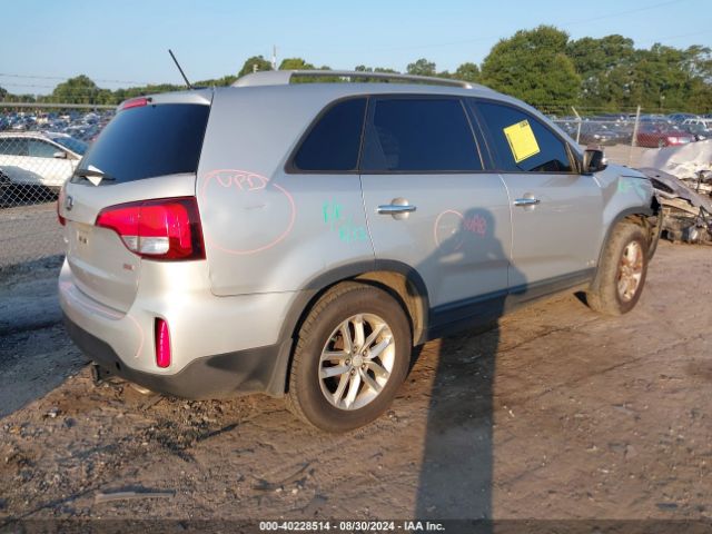 5XYKTCA66EG441704 KIA SORENTO LX