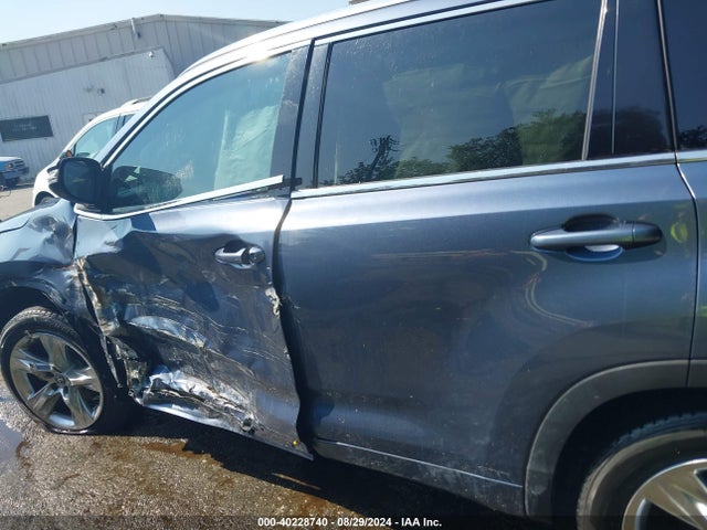 5TDDKRFH0GS318916 Toyota Highlander Limited V6