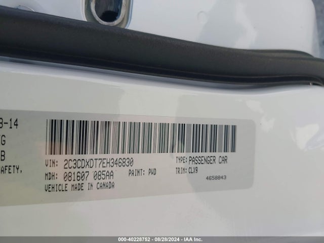 Dodge Charger R/t Max 2014 2C3CDXDT7EH346830 Image 9