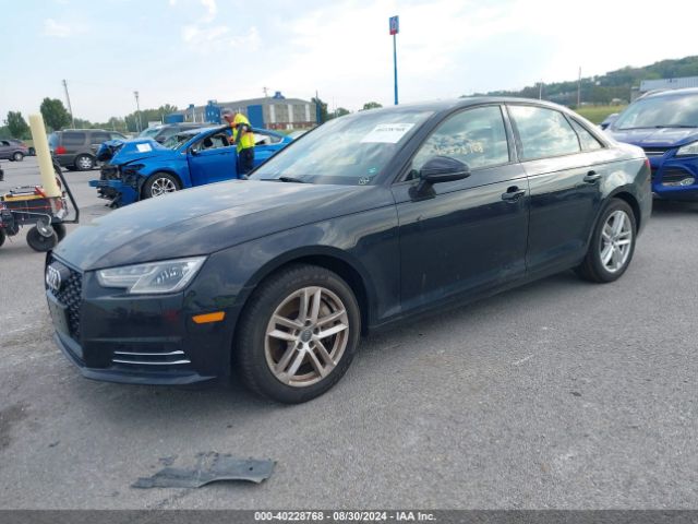 2017 AUDI A4 WAUANAF49HN022029 Photo 1