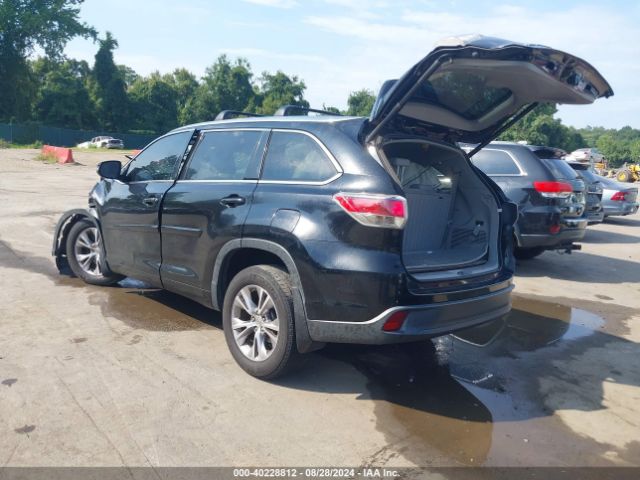 5TDJKRFH9FS114195 Toyota Highlander Xle V6