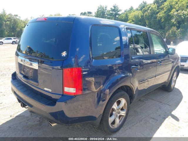 5FNYF4H49EB045785 Honda Pilot Ex