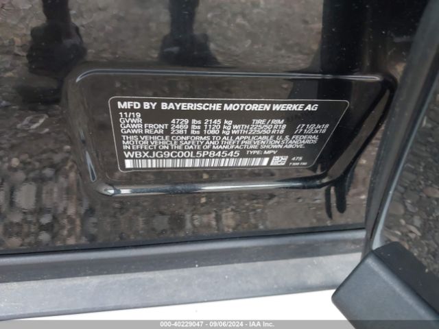 WBXJG9C00L5P84545 BMW X1 Xdrive28i