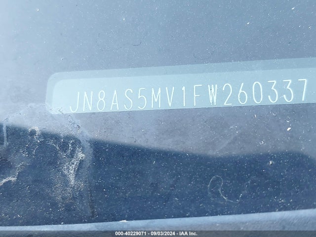Nissan Rogue Select S 2015 JN8AS5MV1FW260337 Image 9