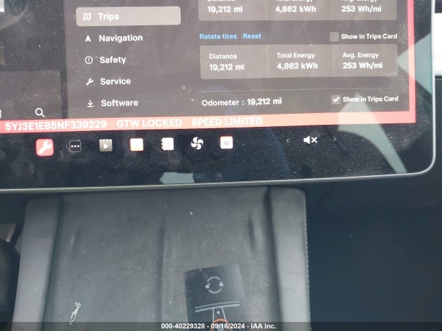 2022 TESLA MODEL 3 5YJ3E1EB5NF339229 Photo 6
