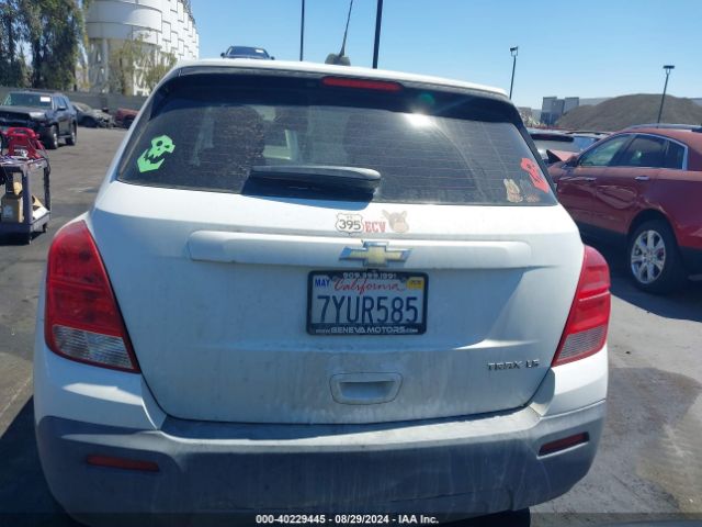 KL7CJKSB6FB120982 Chevrolet Trax 1ls