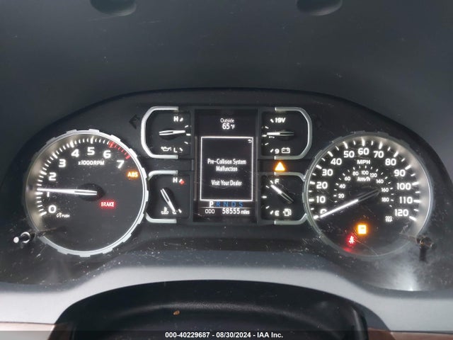 5TFHY5F1XJX771292 Toyota Tundra Limited 5.7l V8