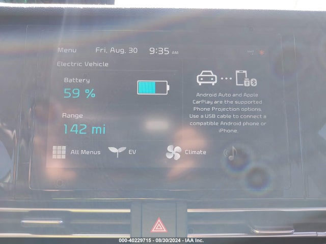 KNDCC3LG9L5072837 KIA Niro Ev Ex