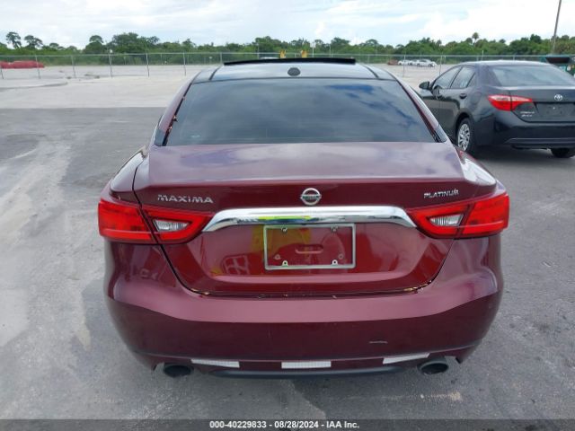 1N4AA6AP6HC434682 Nissan Maxima 3.5 Platinum