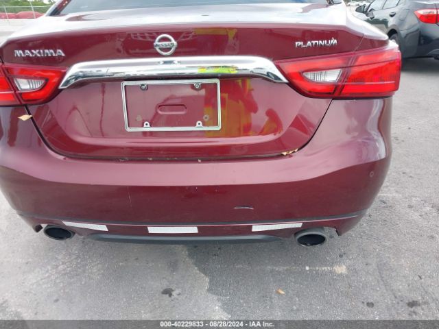 1N4AA6AP6HC434682 Nissan Maxima 3.5 Platinum
