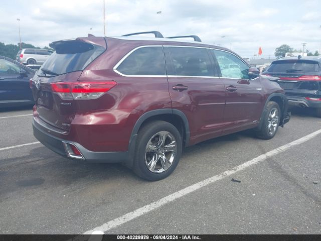 5TDDGRFH6KS059407 Toyota Highlander Hybrid Limited Platinum