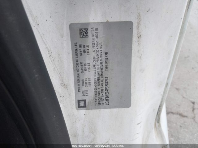 2G1FB1E34F9237241 Chevrolet Camaro 2ls
