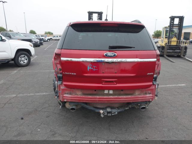 1FM5K8F86FGC69630 Ford Explorer Limited