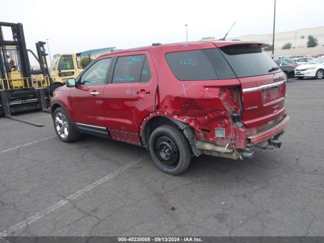1FM5K8F86FGC69630 Ford Explorer Limited