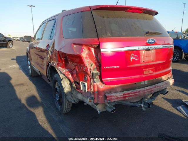 1FM5K8F86FGC69630 Ford Explorer Limited