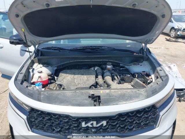 5XYRK4LF1NG099194 KIA Sorento Sx Prestige
