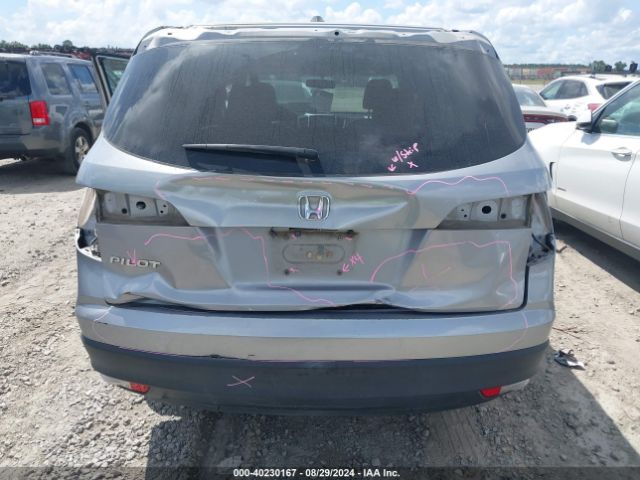 5FNYF5H70GB045001 Honda Pilot Ex-l