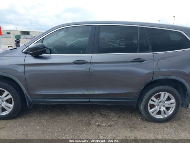 5FNYF6H12HB006820 Honda PILOT LX