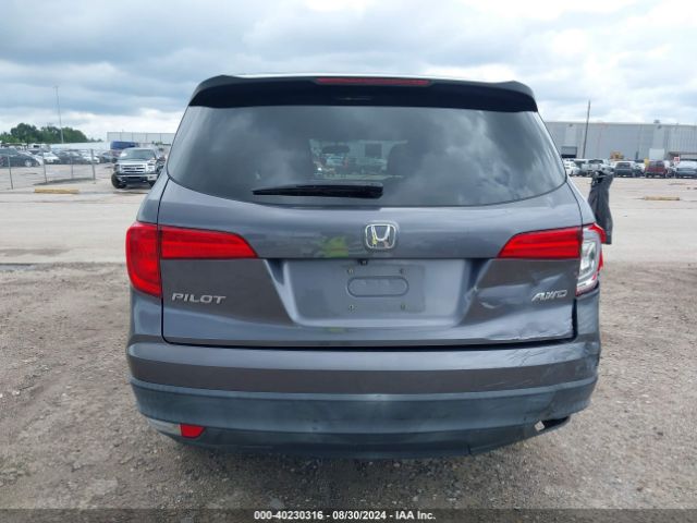 5FNYF6H12HB006820 Honda PILOT LX