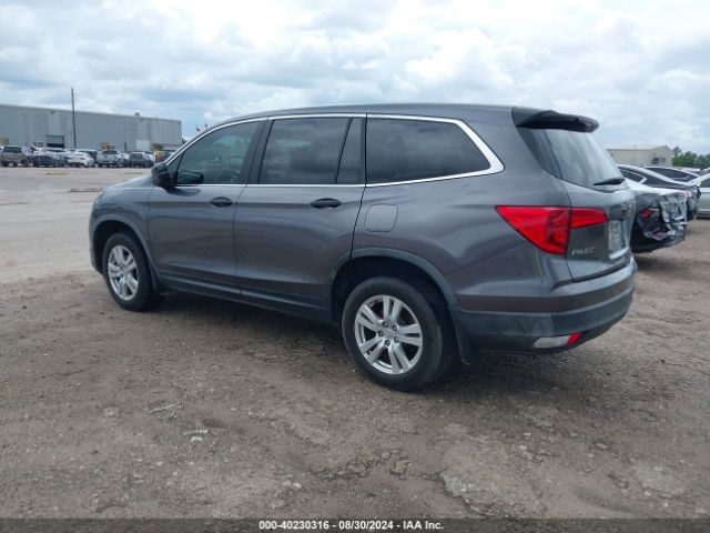 5FNYF6H12HB006820 Honda PILOT LX