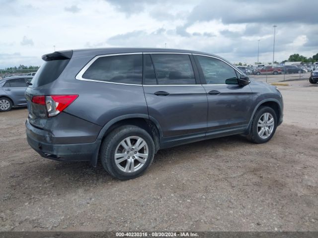 5FNYF6H12HB006820 Honda PILOT LX
