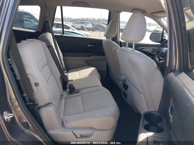 5FNYF6H12HB006820 Honda PILOT LX