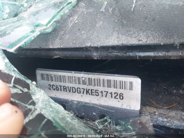 3C6TRVDG7KE517126 RAM Promaster 2500 High Roof 159 Wb