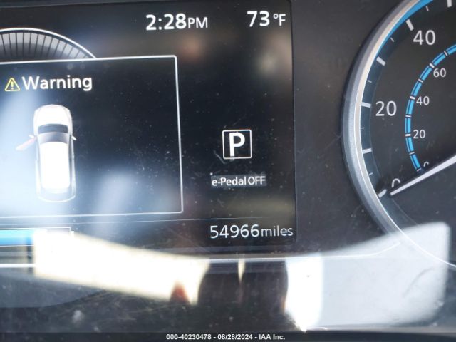1N4AZ1CP1LC300132 Nissan Leaf Sv 40 Kwh