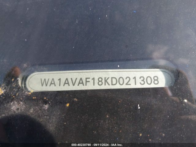 WA1AVAF18KD021308 Audi Q8 55 Premium
