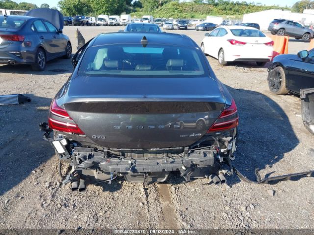 KMTG54TE6PU119593 Genesis G70 3.3t Awd