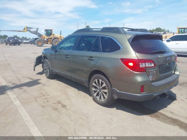 4S4BSBNC9F3336508 Subaru Outback 2.5i Limited
